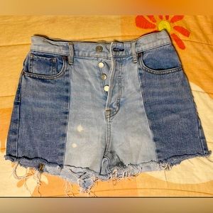 PacSun High-Rise Icon Jean Shorts